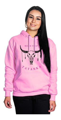 Blusa De Moletom Tatanka Road Trip Country Cowboy Cowgirl 