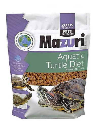 Alimento Mazuri Turtle Diet (tortuga De Agua) 340gr