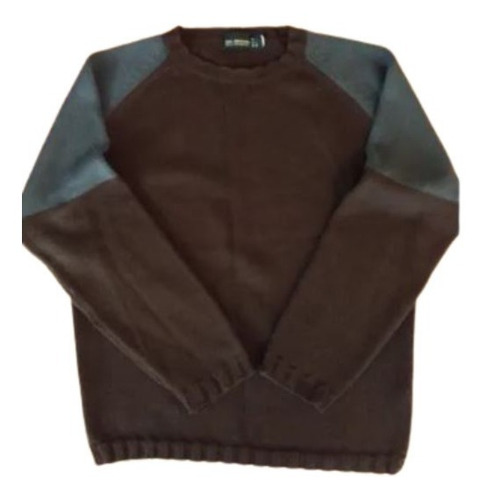 Sweater Zara Marron Con Gris