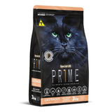 Ração Special Cat Prime Salmão E Arroz Adultos Castrados 3kg