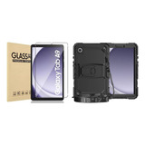 Mica+funda Para Galaxy Tab A9 8.7 2023 Sm-x110-x115 Uso Rudo