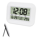 Reloj De Pared Digital Lcd Moderno Y Elegante Con Fecha De T