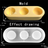 Molde De Silicone, Castiçal, Molde De Vela, Resina Epóxi Red