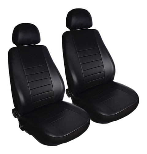 Funda Cubre Asiento Cuero  Pu  Universal 2 Butacas Delanter.