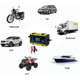 Cargador De Baterías Inteligente De 12v 6a Auto/motocicleta
