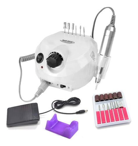 Lixa Motor Porquinho T-profissional Manicure Bivolt 35000rpm