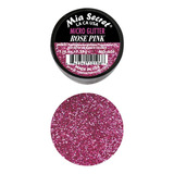 Micro Glitter Suelto Rose Pink Mia Secret 7gr