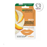 Mascarilla En Tela Labios Reparadora Mango Garnier