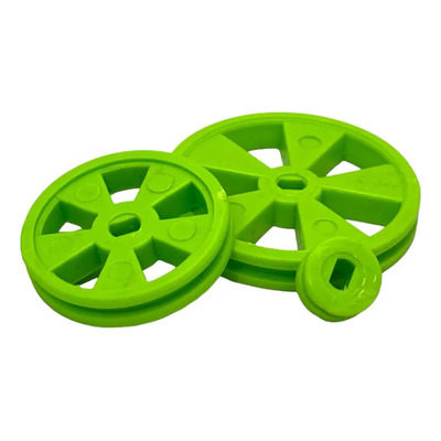 Kit De Poleas De Plástico Para Motorreductor Proyectos