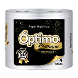 Papel Higienico Optimo Premium Doble Hoja 50  Mts