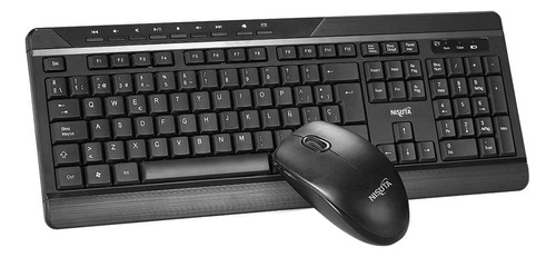 Nisuta Kit Teclado Y Mouse Inalambrico Ns-wi34co Mult Ppct