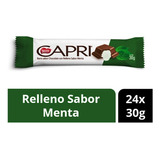 Chocolate Capri Sabor Menta Con 24 Unidades