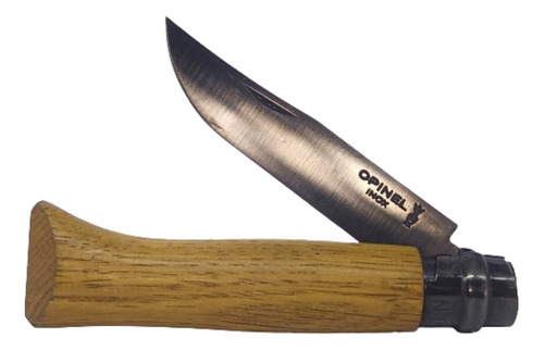 Canivete Opinel Black Nº8 Inox Lâmina Preta - Usado