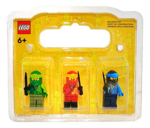 Lego 3 Pack Mini Figuras Armables Intercambiables Accesorios