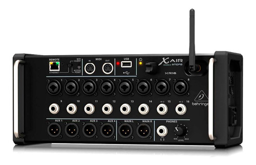 Mesa De Som Portátil Digital 16 Canais Behringer Xr-16