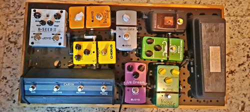 Pedais De Guitarra. Phase, Delay, Compressor, Chorus