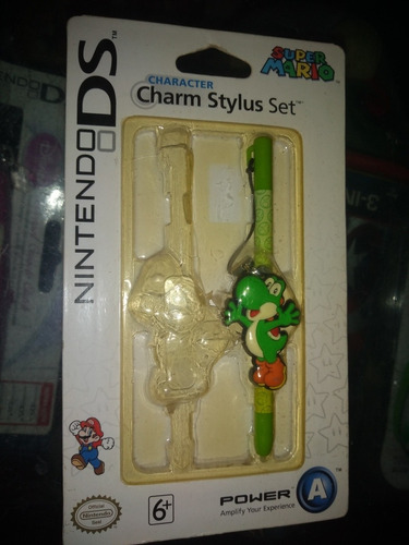 Nintendo Dsi 3ds Xl Universal Super Mario Charm Stylus Yoshi