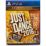 Just Dance Gold Edition 2016 Ps4 Fisico