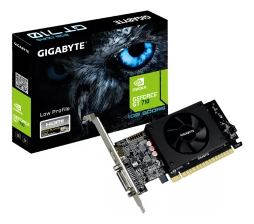 Placa De Video Nvidia Gigabyte Geforce 700 Series Gt 710-1gb