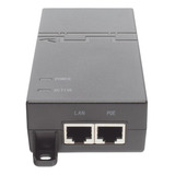 Inyector Poe Estándar 802.3at Gigabit (53 V - 0.6 A - 30w)