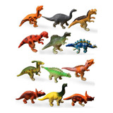 Haptime Mini Figuras De Dinosaurio Surtidas De Plástico, P.
