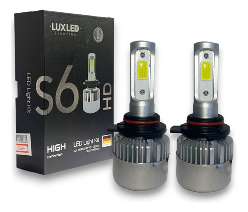 Kit Led Cree S6 Hd 9012 Hir2 6500k 12v 36w Lux Led 