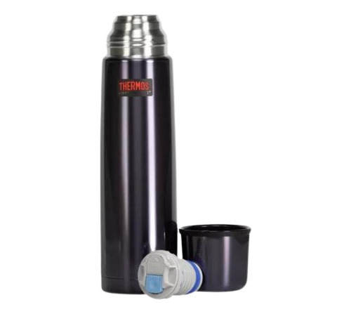 Termo Thermos  Bala 1 Litro Acero Inoxidable Cebador 