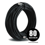  Cabo De Rede Cat5e 100% Cobre Blindado 80 Metros Homologado