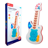 Guitarra Interactiva Para Niños Con Luz Y Sonido 