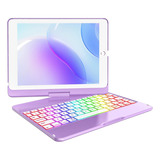 Funda Con Teclado Mmk / Para iPad 9.7 / Purple
