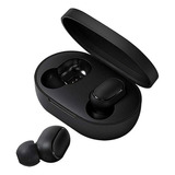 Fone Bluetooth Com Case Recarregável Earbuds Basic Top Cor Preto