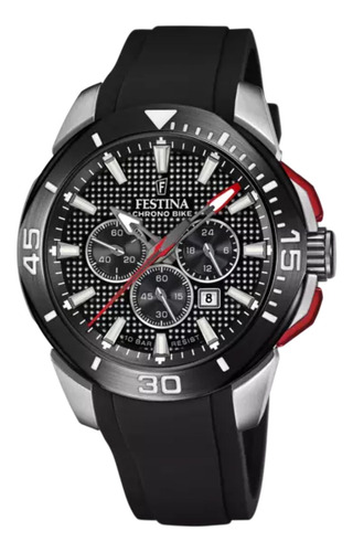 Reloj Para Hombre Festina Chrono Bike F20642/4 Negro