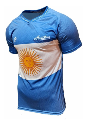 Camiseta Futbol Kapho Bandera Argentina Niños