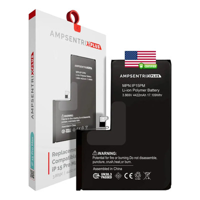 Batería Ampsentrix Auto Programada Para Iphone 15 Pro Max | Envío gratis