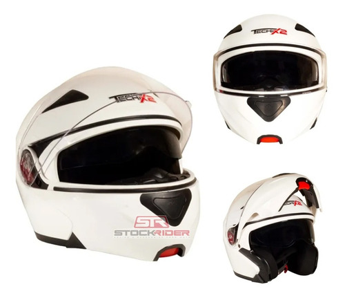 Casco Tech X2 901 Abatible Con Lente Interno Ecer-2205 Dot