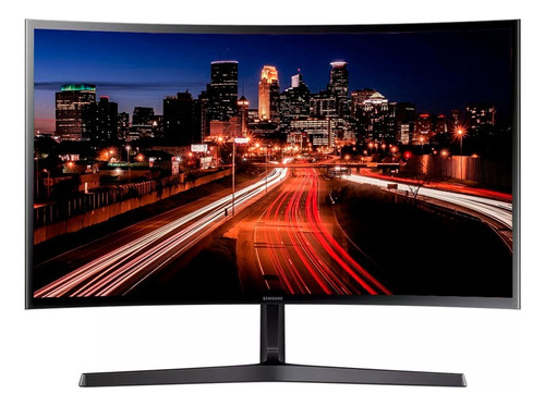 Monitor Samsung Led 24 Curvo 1800r Fhd 75hz Gamer Freesync