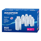 Filtro De Agua Para Jarra Aquaphor B15, Paquete De 6 Unidade