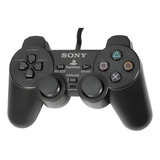 Controle Joystick Analogico Para Ps2 Com Fio Black