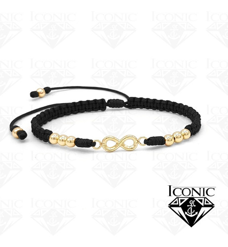 Pulsera Infinito Oro Laminado 18k Iconic Store