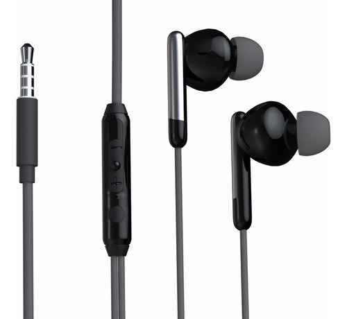 Audífonos Manos Libres Alámbrico In-ear Xk Serie 101 Negro