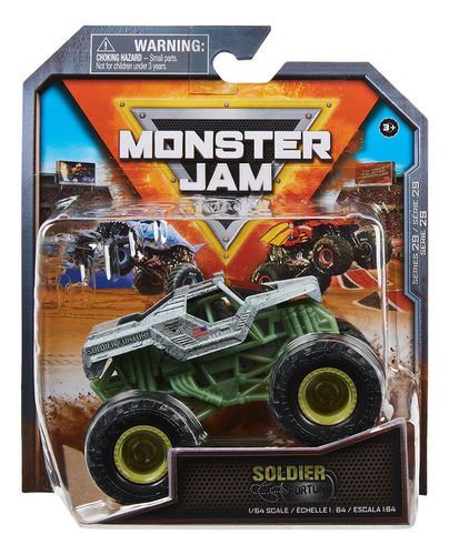 Monster Jam Vehiculo De Metal - Escala 1:64 - Spin Master