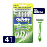 Afeitadora Gillette Para Piel Sensible Prestobarba3 - 4 Und