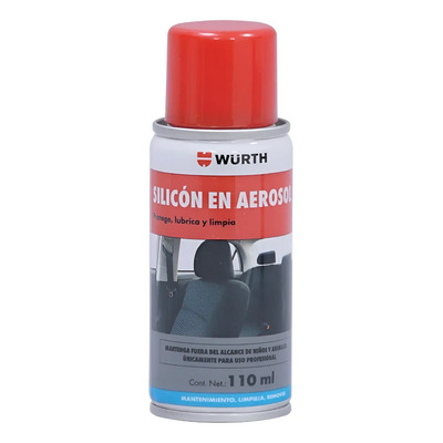 Silicona En Spray Würth® 110ml (de Bolsillo) Lubrica Protege Y Da Brillo Uso Profesional | Envío gratis