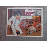 Vintage Lobby Card Astroboy 099 Contra Los Monstruos De Mar!