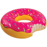 Boia Donuts Piscina Praia Linda Decoração 107 Cm