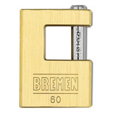 Candado Bronce Perno Horizontal Reforzado 60mm Bremen 7747