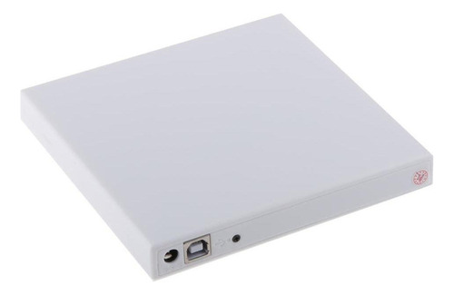 . Gravador Externo White Slim Cd Rw De Drive.