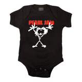 Body Banda Pearl Jam Rock Música Logo Bebê Roupinha Bodie