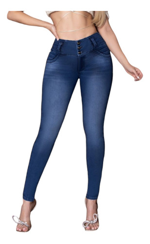 Pantalon Colombiano Mede Jeans Levanta Pompa By Ciclon M12