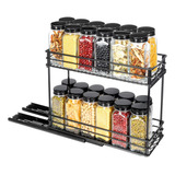 Thylove Pull Out Spice Rack Organizer For Cabinet, Heavy Dut